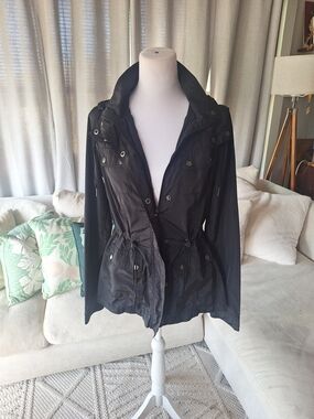 26 International Black Utility Anorak Jacket